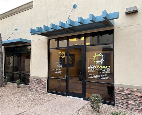 New location inside of JayMac Chiropractic