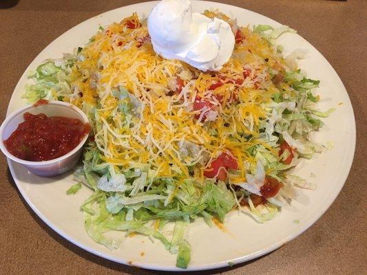 Navajo Taco - huge!