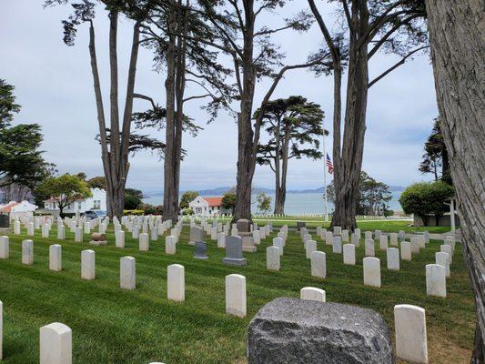 National Cemetery Overlook at the Presidio