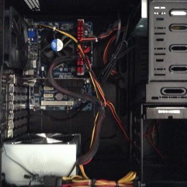 Cleaning and Replacing a Power Supply on a Windows Desktop