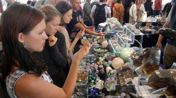 Always something special at the San Francisco Crystal Fair