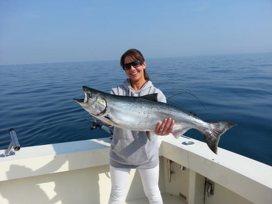 Nice Summer King Salmon