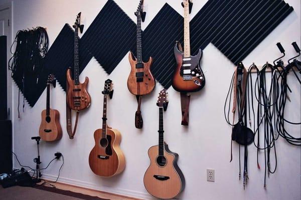 Guitar wall