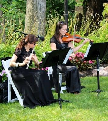 www.BridalMusic.org - Flute and Violin Wedding Duo performing in Ocean Monmouth County, NJ.