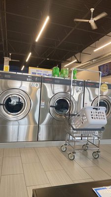 Huge wash machines