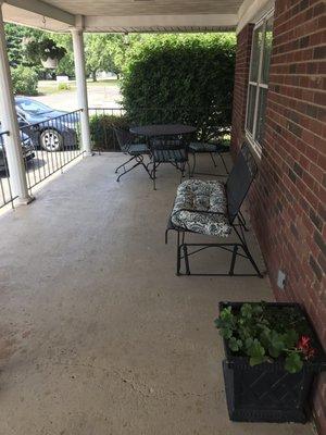 Outdoor patio