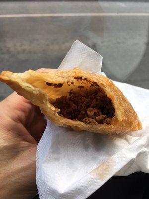 Puffy Beef Empanada! So fresh