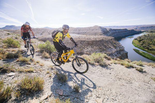 Wilkins Peak Bike Trail System in Green River, WY