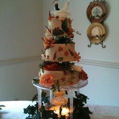 Fall Theme, fountain, tiered