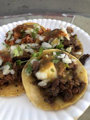 Tacos: $1.00 each