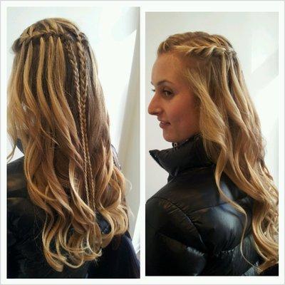 Beautiful long braids, just one style selection from the Braid Bar.