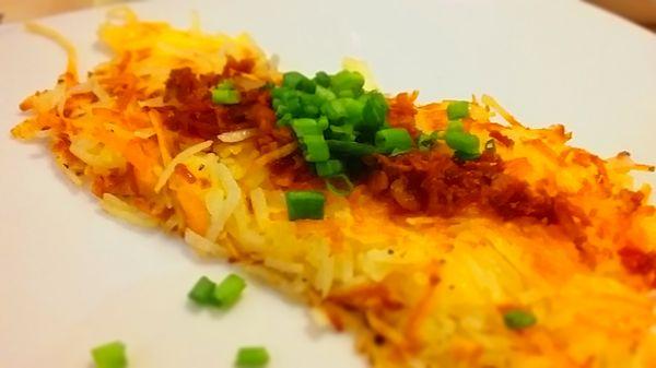 Stuffed hash Browns are da bomb!