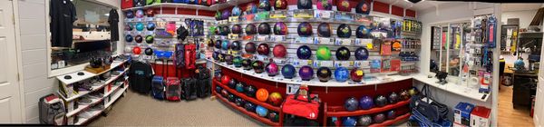 Panorama view inside store