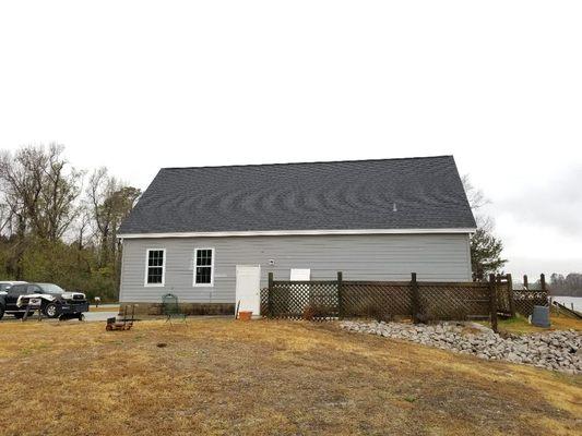 Shingle roof installed in Newport NC!!