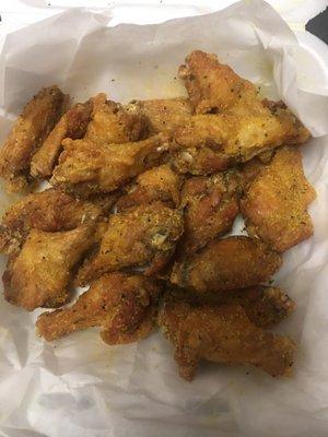 20 piece lemon pepper dry and crispy just how I like it