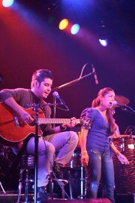 Natalie and her band performing at Slims in San Francisco.