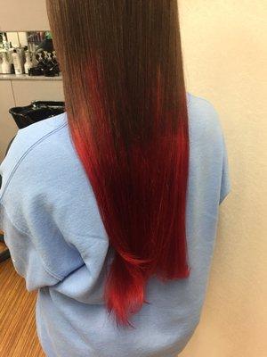 Red Balayage