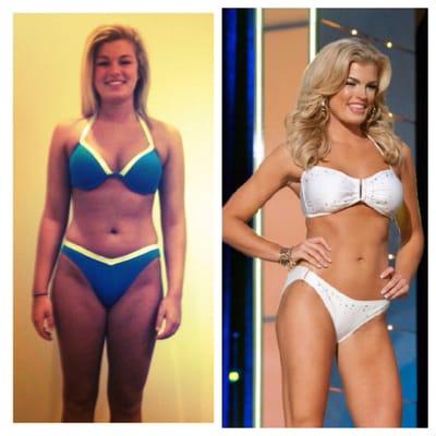 Carly Mathis Miss Georgia 2013 Before/After