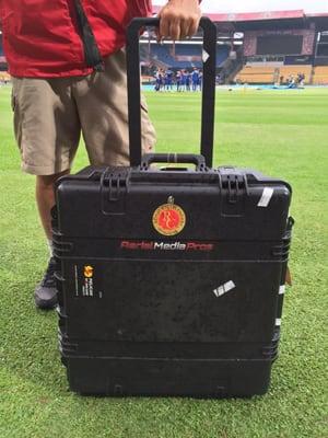 Aerial Media Pro's customized Pelican Case for DJI Inspire 1 in Bangalore, India