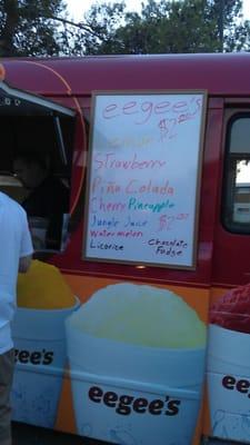 Eegee's Drink Truck