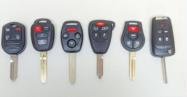 Key blade/Remote combo keys we cut and program. Lost all your keys? We can take care of you