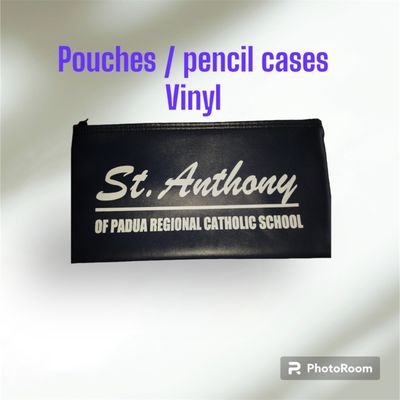 Vinyl pouches .... Durable