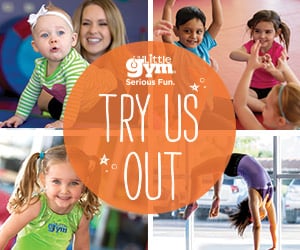 Gymnastics, Parent/Child, Dance, Sports, Karate, Camps and Birthday Parties for kids 4month - 13years