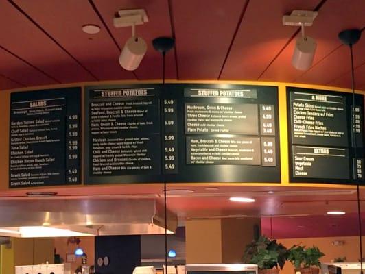 Menu Board