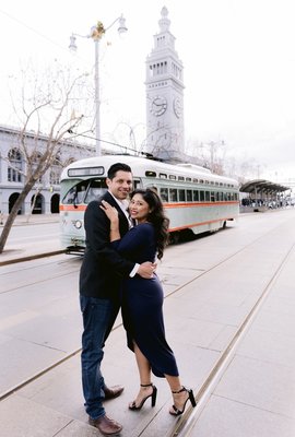 Engagement shoot - Ferry building SF