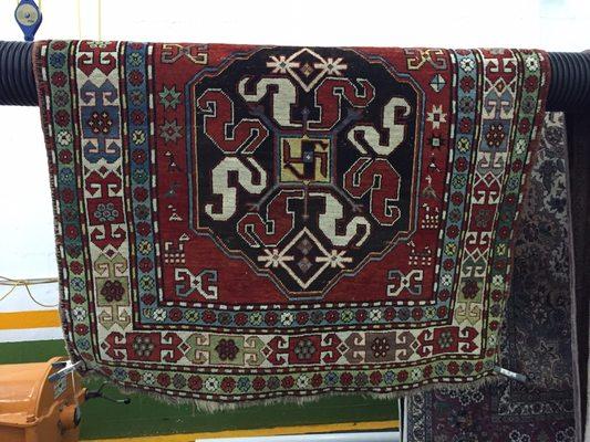 Oriental rug cleaning in Weston