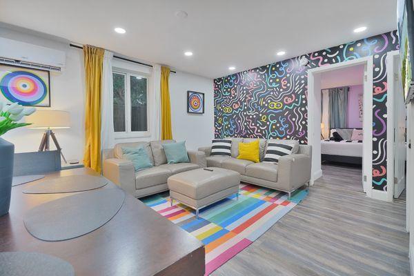 In the heart of Wynwood   Unit #3 - 2 Beds / 1 bath / Full kitchen/ Patio BBQ/ Washer & Dryer