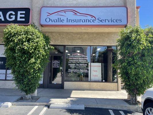 Sign Ovalle insurance Services