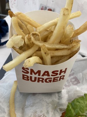 Decent fries but expensive