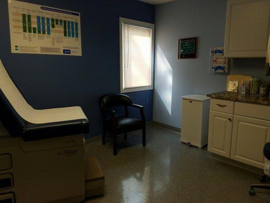 The doctors office is clean and the nurses and Medical assistant where  helpful they know what they where doing.