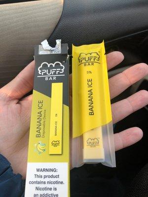 Counterfeit puff bars.