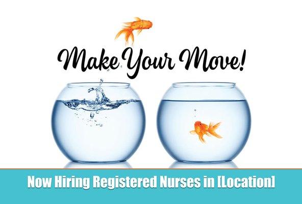 Sample Healthcare Recruitment Direct Mail Piece - recruiting registered nurses