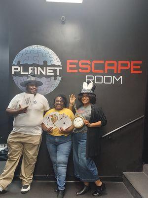 @planet escape rooms with the crew