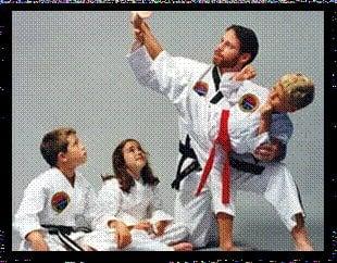 Children learn self defense and self control at Charlotte Taekwondo America.