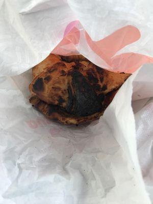 My burnt croissant.