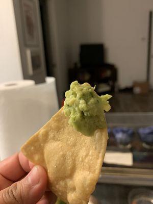 Guacamole, it wasn't my favorite