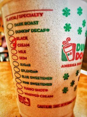 Holidays 14oz cups by DART -do not microwave- Design ©2016 DD IP Holder, LLC.