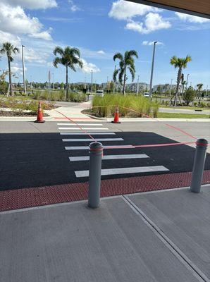 Crosswalks... Safety Markings... ADA Spaces... we can do it all.