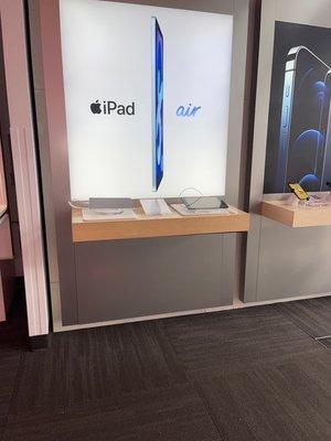 iPad display