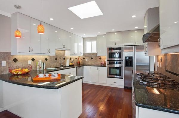 Noe Valley view home renovated kitchen