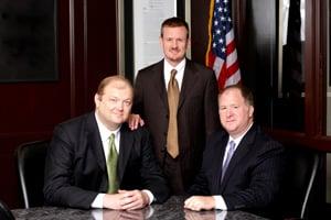 Attorneys Michael Heygood, Jim Orr, and Eric Pearson of the Law Firm of Heygood, Orr & Pearson.