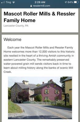 Mascot Roller Mills, aka Ressler's Mill