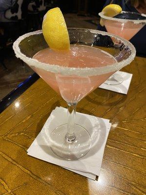 Raspberry lemon drop