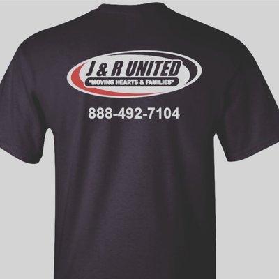 Screenprinting "J & R United" shirts for his crew