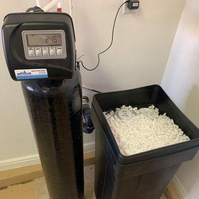 Water Softener & Brine Tank