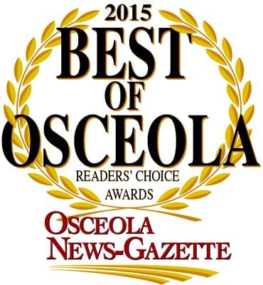 We are very proud to once again be voted the Best Funeral Home in Osceola County.